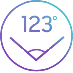 Ultraszeroki ikona kolor Ultraszeroki ikona kolor