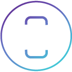 Bezramkowy ikona kolor Bezramkowy ikona kolor