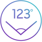 Ultraszeroki ikona kolor Ultraszeroki ikona kolor