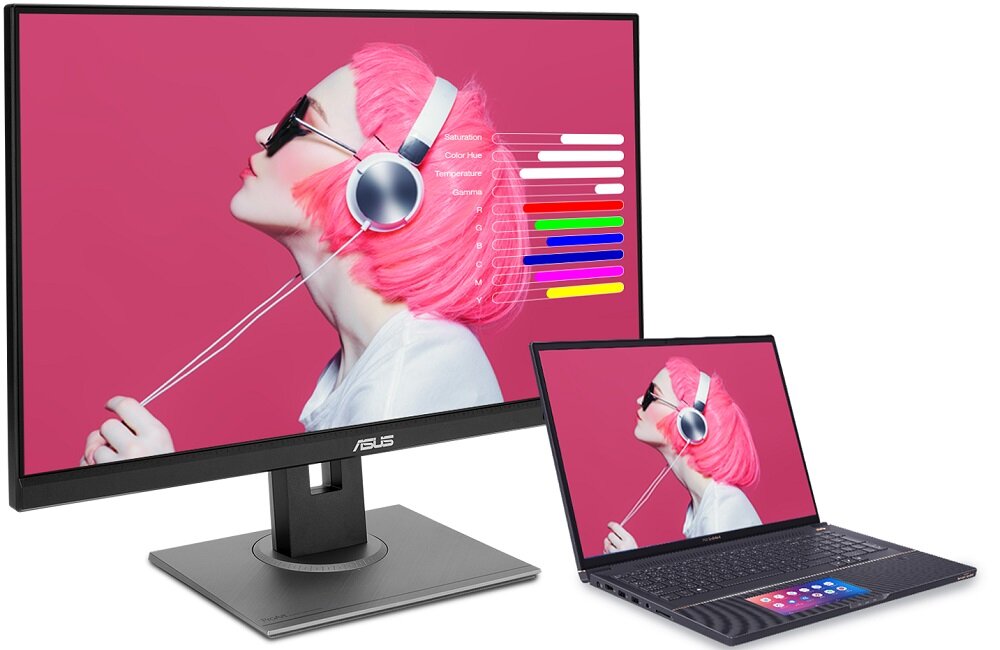 Monitor ASUS ProArt PA278QV Spersonalizowane wrażenia podczas obróbki treści