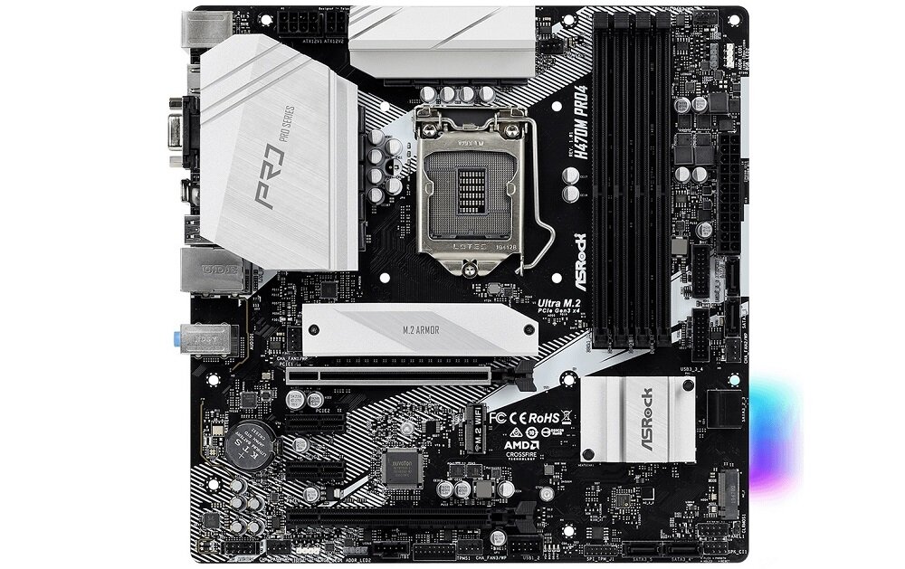 PŁYTA GŁÓWNA ASROCK H470M Pro4 - Wbudowana karta dźwiękowa