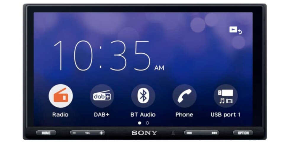 Radio samochodowe SONY XAV-AX5550D - front