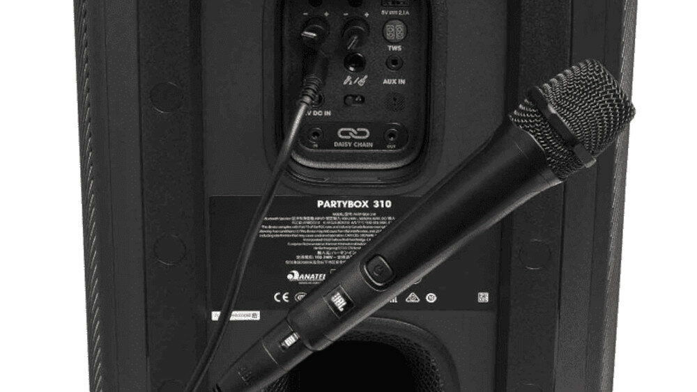Mikrofon JBL PBM100 - kompatybilność razem lepiej sterowanie funkcje plug play mikrofon karaoke