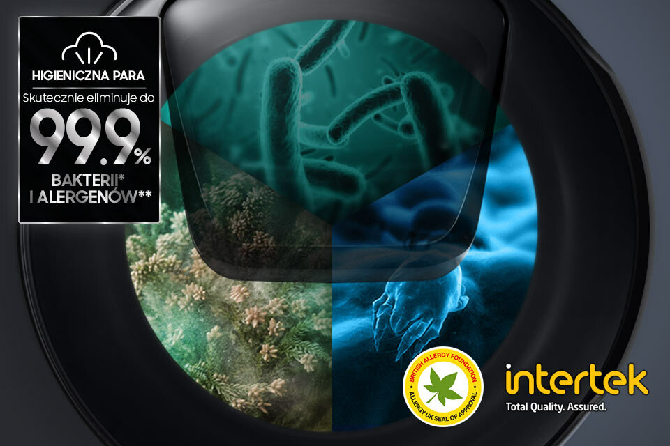 Skuteczne eliminowanie bakterii i alergenów Skuteczne eliminowanie bakterii i alergenów