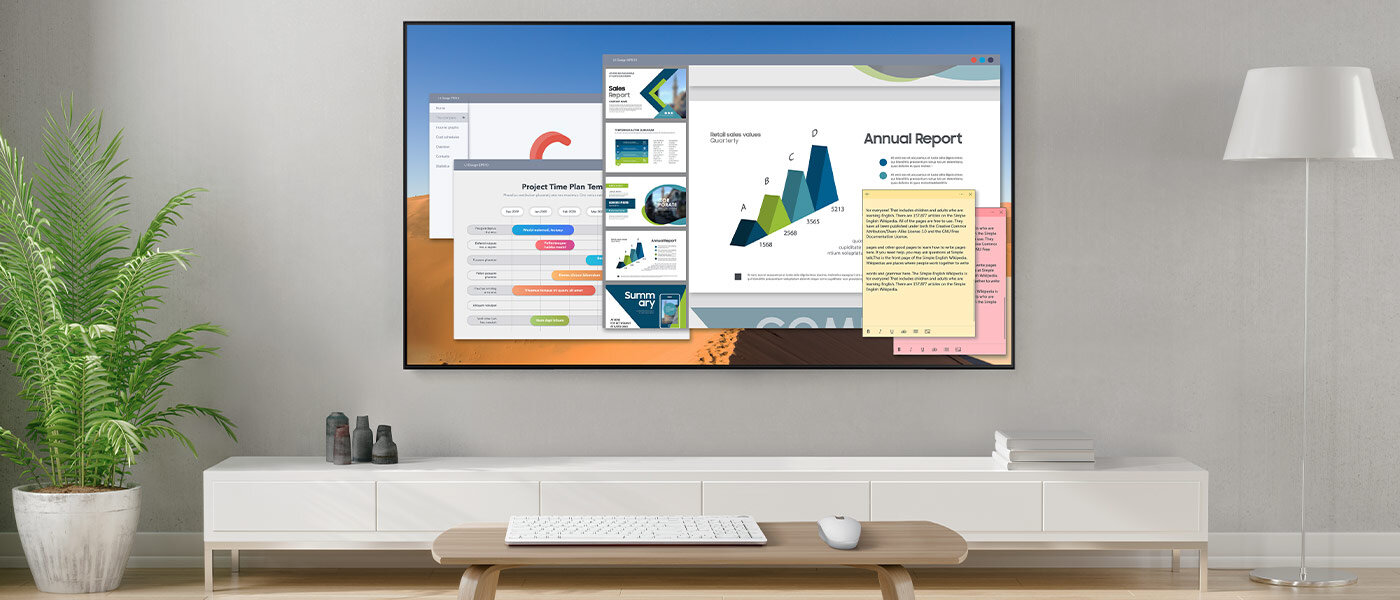 Telewizor Samsung HD T4302 umożliwia wygodną pracę zdalną na dużym ekranie Telewizor Samsung HD T4302 umożliwia wygodną pracę zdalną na dużym ekranie