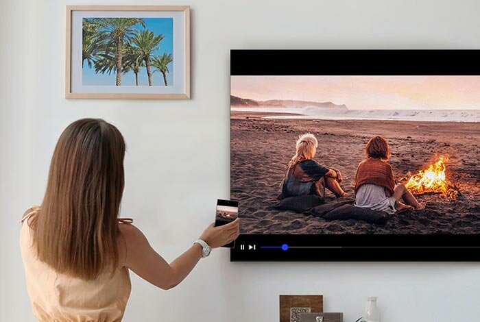 Telewizor SAMSUNG Q70T - Dotknij i Wyświetl