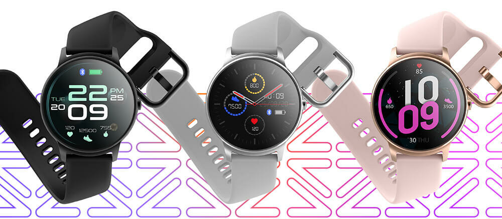 Smartwatch FOREVER Forevive 2 SB-330 ekran bateria czujniki sport zdrowie pojemność rozdzielczość