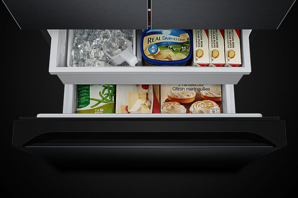 wysuwane szuflady zamrażalnika wysuwane szuflady zamrażalnika