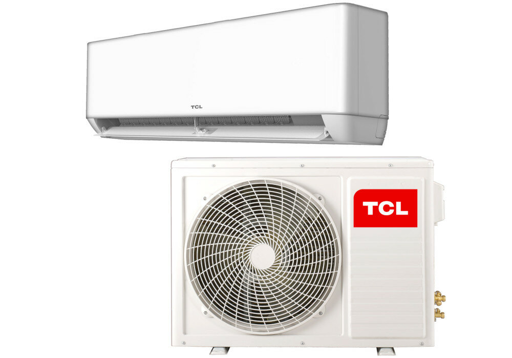 Klimatyzator TCL OCARINA TAC-12CHSD złożona z jednostki wewnętrznej i zewnętrznej wykonano z wysokiej jakości materiałów odpornych na korozję i rdzewienie algorytmowi AI TCL Invert elegancki wygląd efektywne działanie biała kolorystyka prosta forma