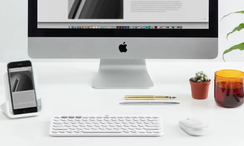 LOGITECH K380 Multi-Device Bogaty zasięg
