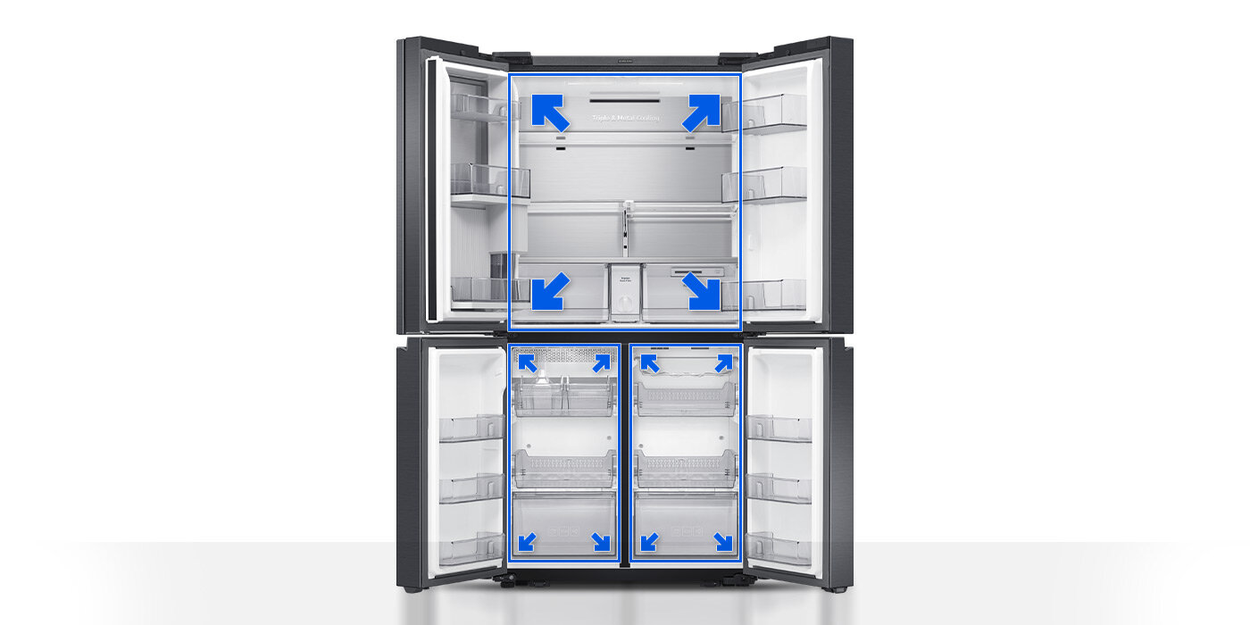 więcej miejsca na półkach i w szufladach więcej miejsca na półkach i w szufladach