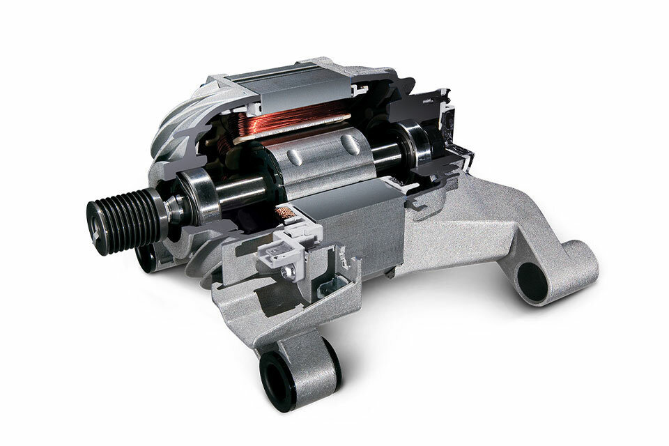 silnik zapewniający wyjątkowo ciche działanie pralki silnik zapewniający wyjątkowo ciche działanie pralki