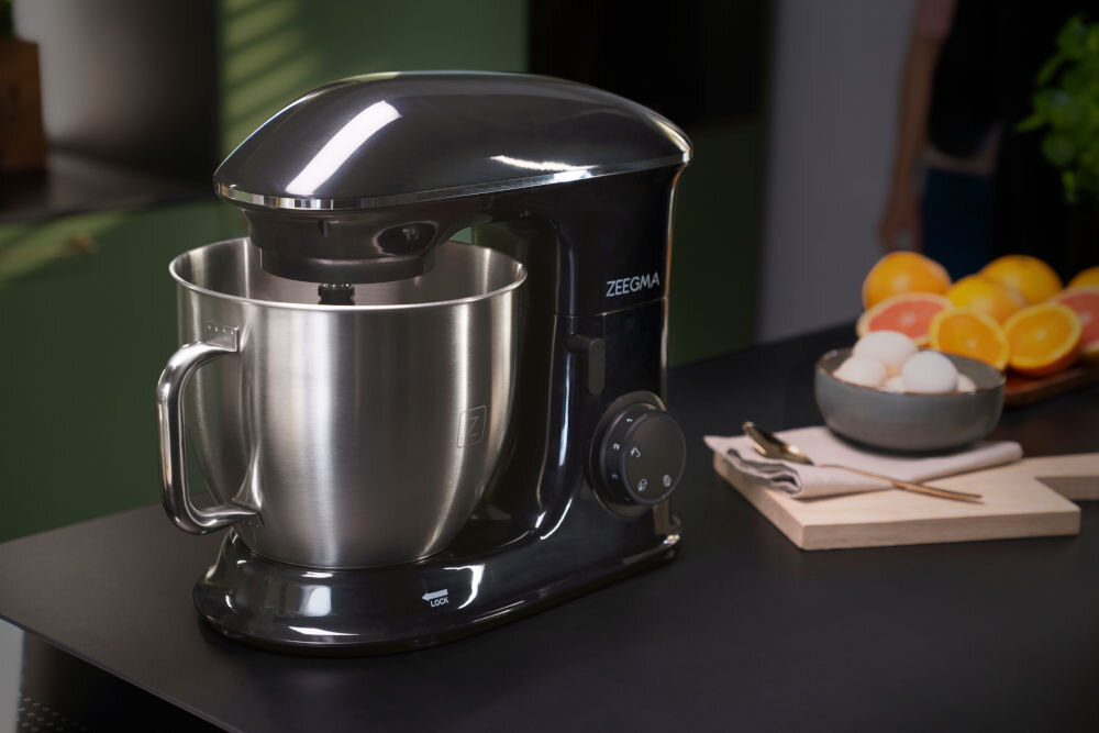 Robot kuchenny planetarny ZEEGMA Planeet Chef (2200W) zaoszczędzenie czasu dokładne wymieszanie składników perfekcyjny efekt przygotowanie innych elementów potrawy oszczędnośc czasu i energii