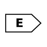 Zużywaj mniej wody i energii dzięki klasie energetycznej E Zużywaj mniej wody i energii dzięki klasie energetycznej E