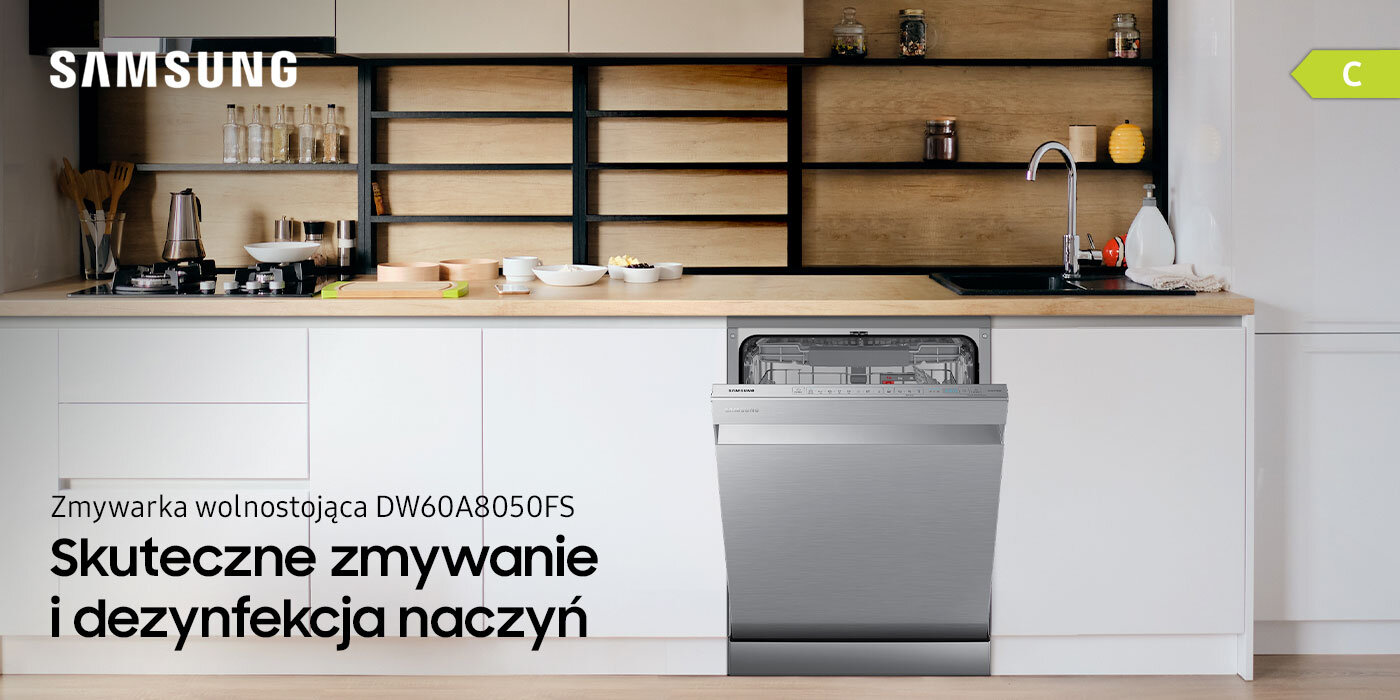 Dopasuj urządzenie wolnostojące Samsung do swojej aranżacji kuchennej i ciesz się stylową i funkcjonalną zmywarką w pomieszczeniu Dopasuj urządzenie wolnostojące Samsung do swojej aranżacji kuchennej i ciesz się stylową i funkcjonalną zmywarką w pomieszczeniu