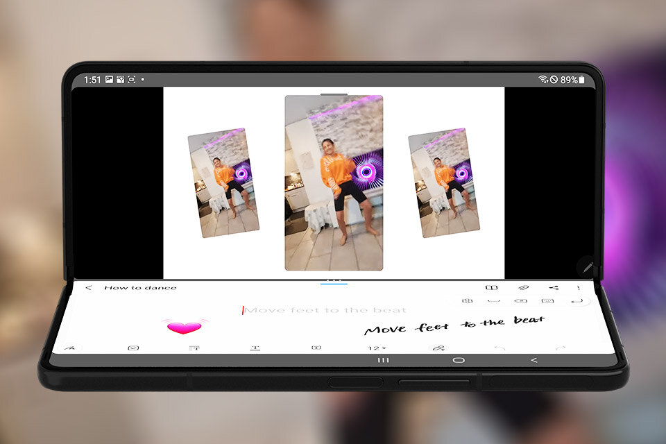 Ustaw telefon rozkładany Samsung Galaxy Z Fold3 5G w Trybie Flex i nagrywaj oryginalne ujęcia bez trzymania telefonu w dłoni. Zamów swój Samsung Fold w Media Expert. Ustaw telefon rozkładany Samsung Galaxy Z Fold3 5G w Trybie Flex i nagrywaj oryginalne ujęcia bez trzymania telefonu w dłoni. Zamów swój Samsung Fold w Media Expert.