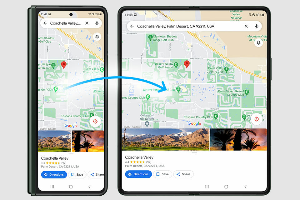 Nowy składany smartfon Z Fold 3 5G marki Samsung zachowuje ciągłość aplikacji przy zmianie ekranu z zewnętrznego na główny i odwrotnie. Zamów w sklepie Media Expert. Nowy składany smartfon Z Fold 3 5G marki Samsung zachowuje ciągłość aplikacji przy zmianie ekranu z zewnętrznego na główny i odwrotnie. Zamów w sklepie Media Expert.
