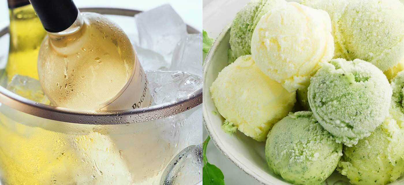 Ilustracja efektów, które daje zastosowanie funkcji Power Cool i Power Freeze. Rezultatem jest w tym przypadku perfekcyjne chłodzenie i mrożenie. Ilustracja efektów, które daje zastosowanie funkcji Power Cool i Power Freeze. Rezultatem jest w tym przypadku perfekcyjne chłodzenie i mrożenie.