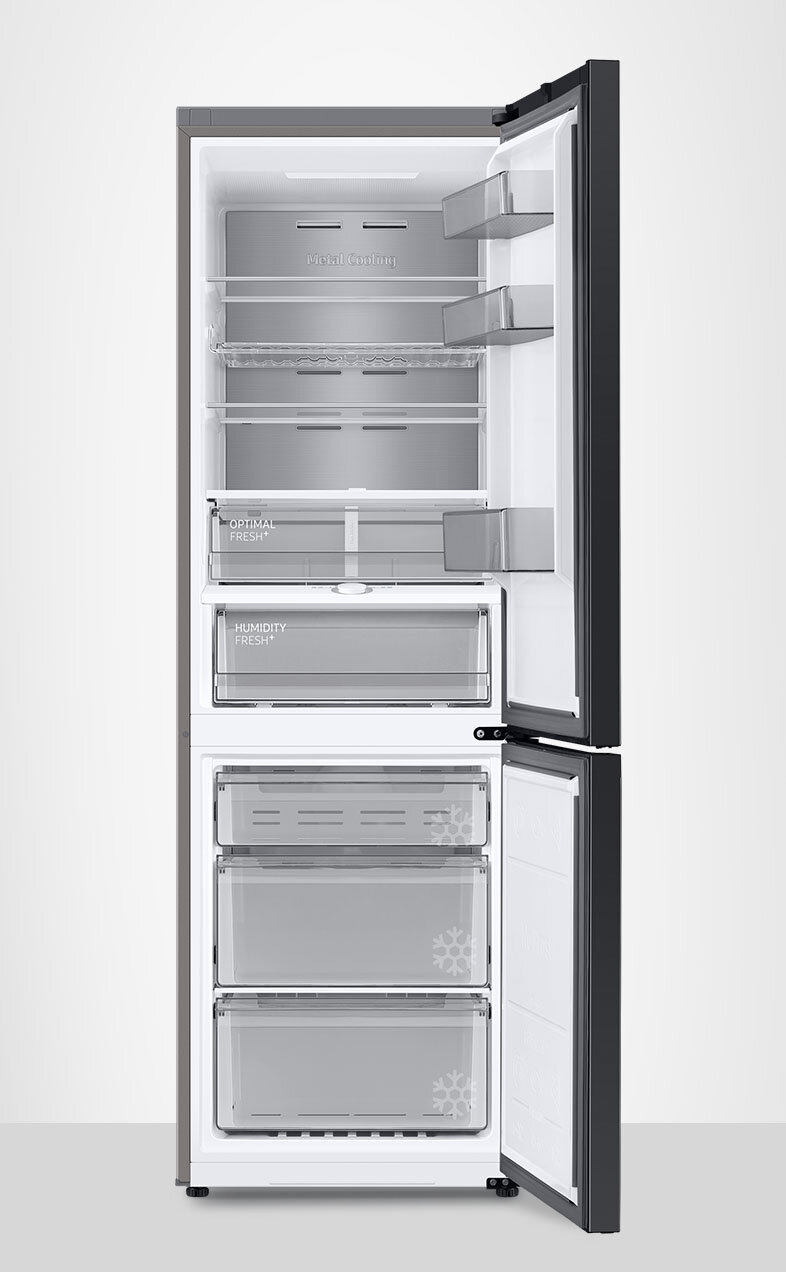 Zdjęcie pustego i otwartego modelu RB34A7B5CAP. Urządzenie dostępne jest w ofercie sklepu Media Expert. Zdjęcie pustego i otwartego modelu RB34A7B5CAP. Urządzenie dostępne jest w ofercie sklepu Media Expert.