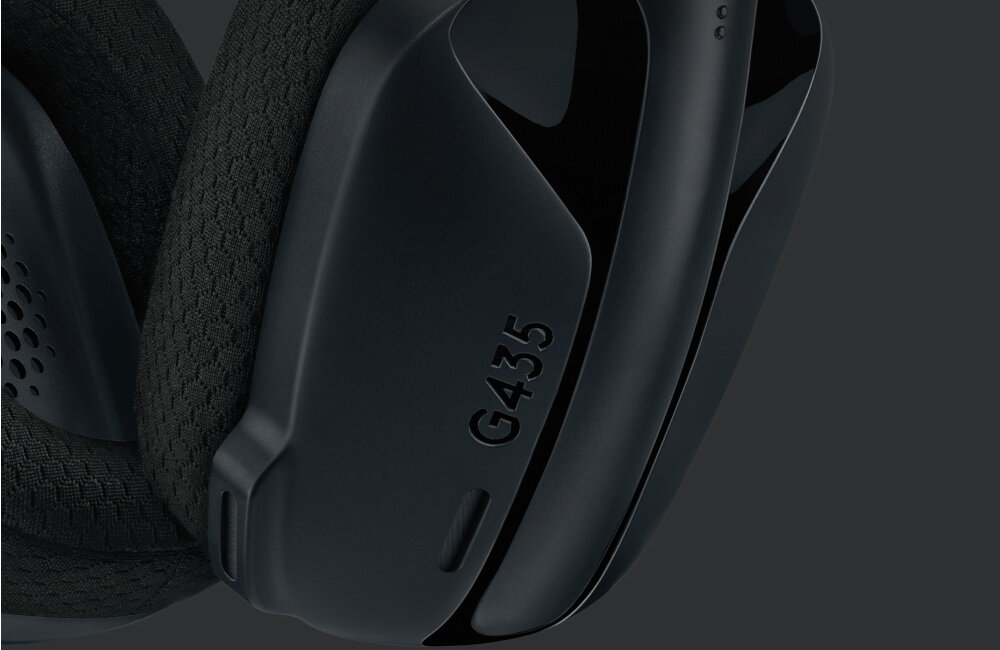 SŁUCHAWKI LOGITECH G435 CZARNE wbudowany podwójny mikrofon