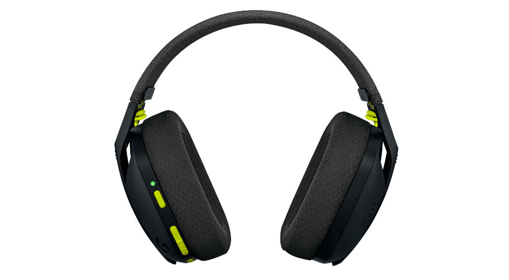 SŁUCHAWKI LOGITECH G435 CZARNE pianka memory foam wymiary