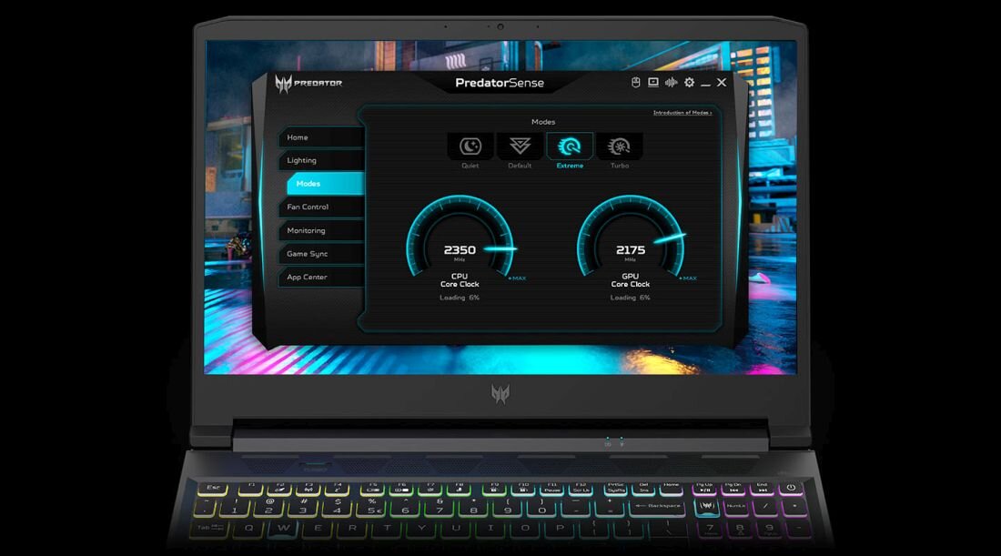 Laptop ACER Predator Triton 300 SE - PredatorSense