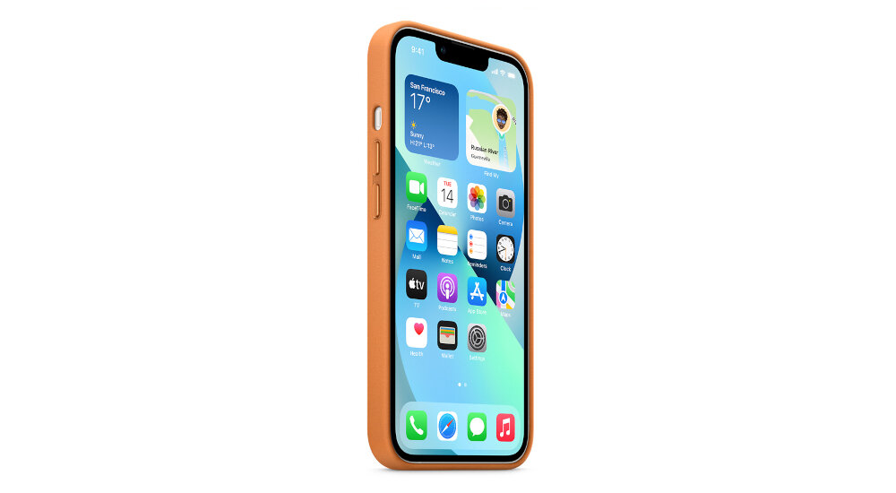 ETUI DO IPHONE 13 PRO LEATHER CASE WITH MAGSAFE