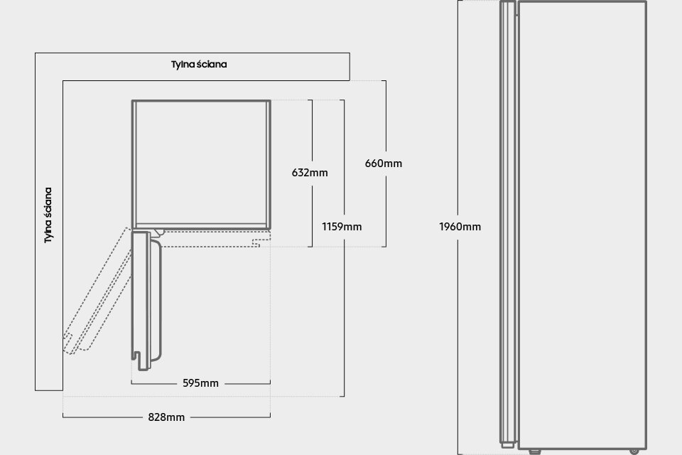 Specyfikacja Samsung AirDresser DF10A9500CG/E3 Specyfikacja Samsung AirDresser DF10A9500CG/E3