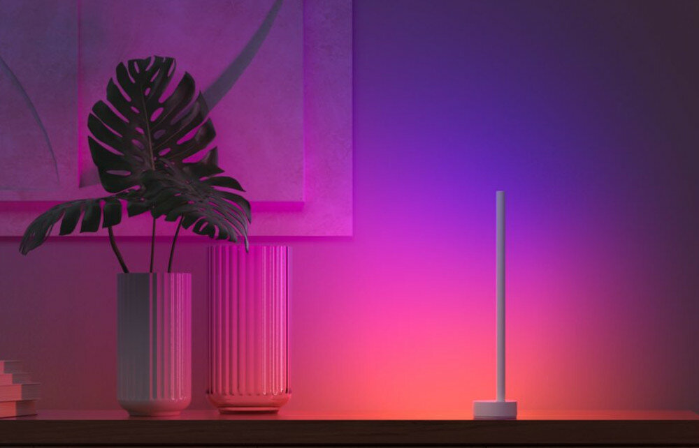 Lampa podlogowa PHILIPS HUE Signe Gradient Bialy wyglad