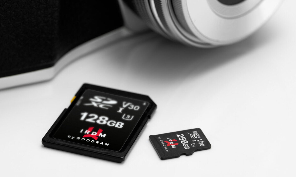 Karta pamieci GOODRAM IRDM microSDXC 512GB + Adapter wysoka predkosc zapisu i odczytu