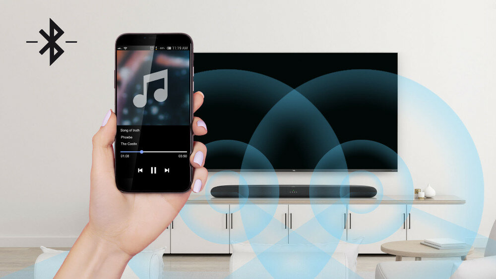 Soundbar TCL TS6100 - bluetooth