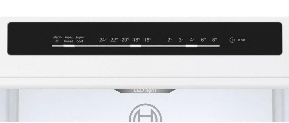 BOSCH KGN392ICF regulacja panel