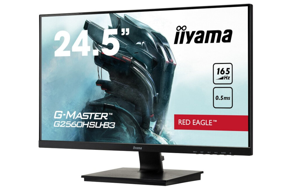 Monitor IIYAMA G-Master G2560HSU-B3 24.5 1920x1080px 165Hz redukcja niebieskiego światła