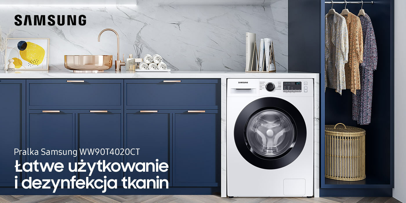 Oszczędna pralka Samsung WW90T4020CT Oszczędna pralka Samsung WW90T4020CT