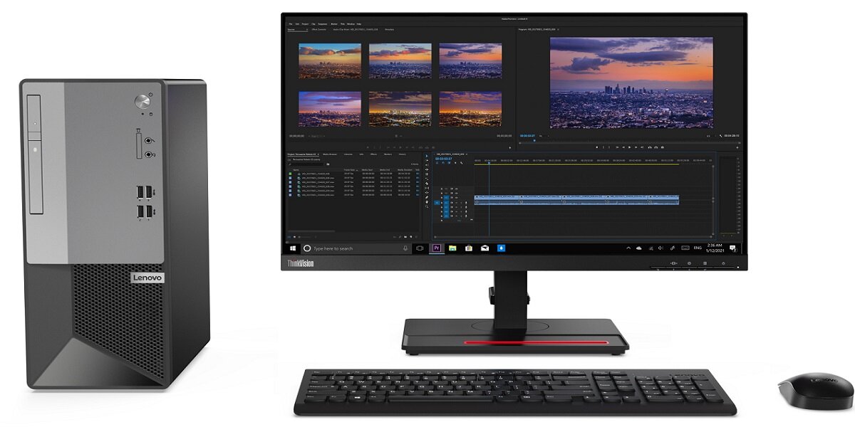 Komputer LENOVO V55t Niesamowita wydajność niezakłócona, wieloletnia praca