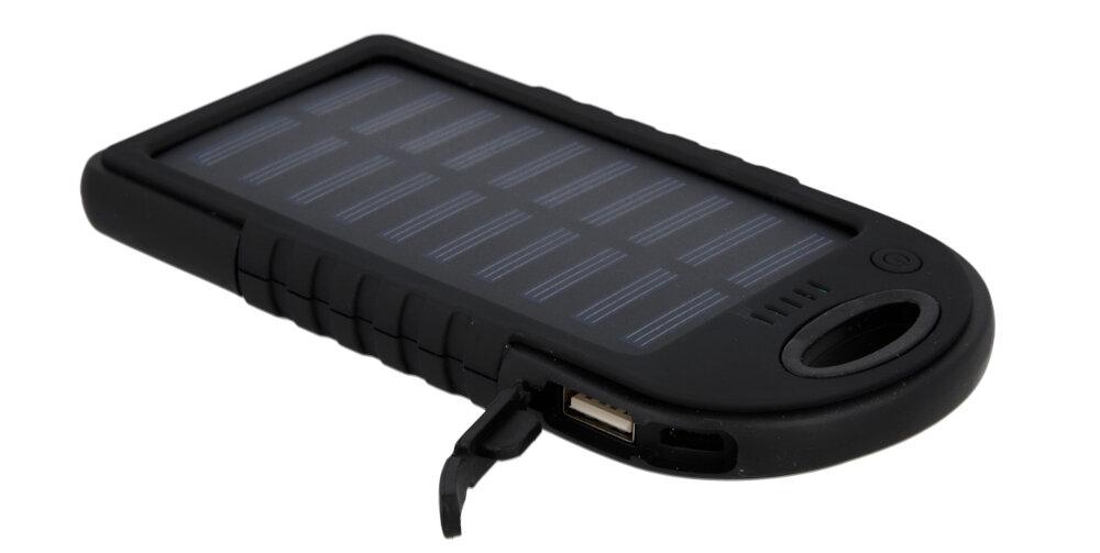 Powerbank solarny SETTY wygoda dwa jednoczesnie urzadzenia