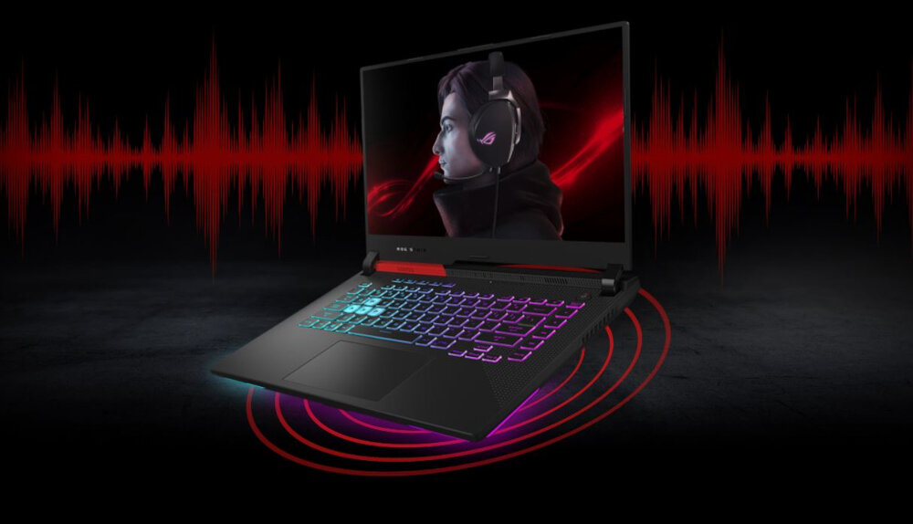 Laptop ASUS Rog Strix G15 G513 - dźwięk