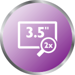 Philips Kolorowy ekran 3,5″ Philips Kolorowy ekran 3,5″