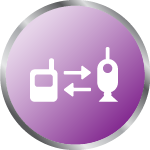 Zasięg w pomieszczeniu do 50 m Zasięg w pomieszczeniu do 50 m