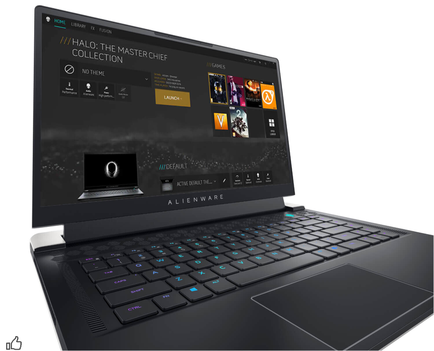 Laptop DELL Alienware x15 R2 15R2 - Alienware Command Center