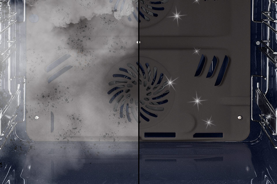 Piekarnik NV7B4345VAS łatwo utrzymać w czystości, aktywując czyszczenie parowe Piekarnik NV7B4345VAS łatwo utrzymać w czystości, aktywując czyszczenie parowe