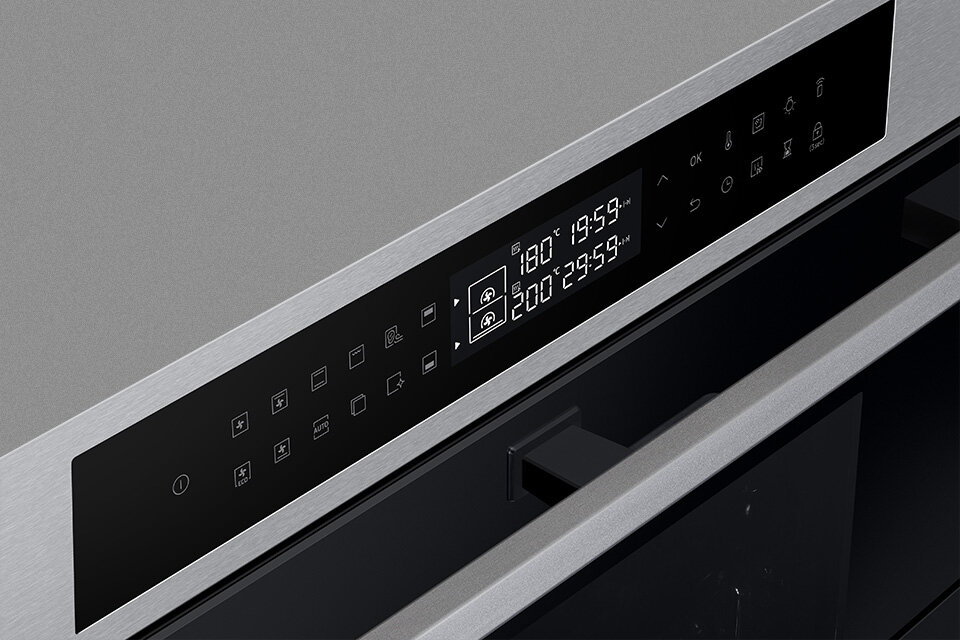 Wykończony w stali nierdzewnej panel sterowania Wykończony w stali nierdzewnej panel sterowania