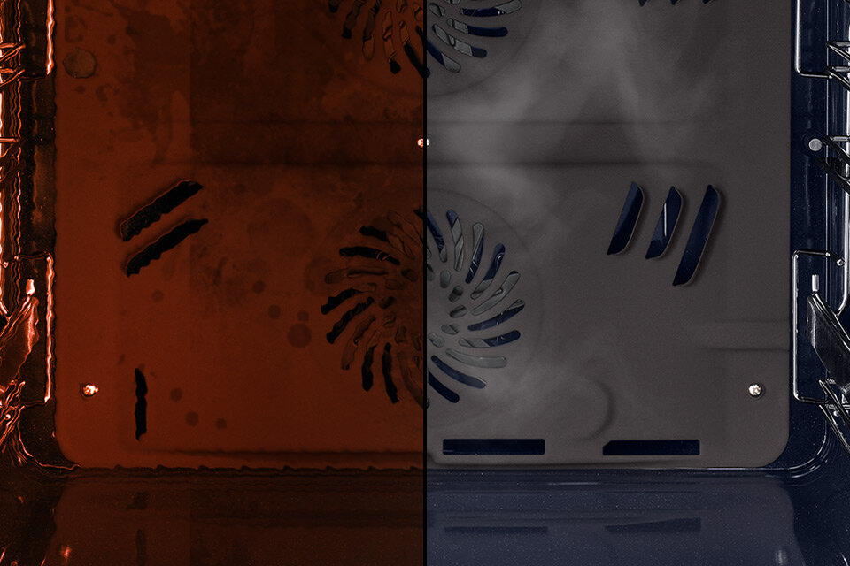 Czyste wnętrze piekarnika NV7B4445VAK dzięki zastosowaniu wkładu katalitycznego Czyste wnętrze piekarnika NV7B4445VAK dzięki zastosowaniu wkładu katalitycznego