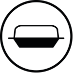 Okrągła ikonka przedstawiająca naczynie Natural Steam do gotowania na parze. Okrągła ikonka przedstawiająca naczynie Natural Steam do gotowania na parze.