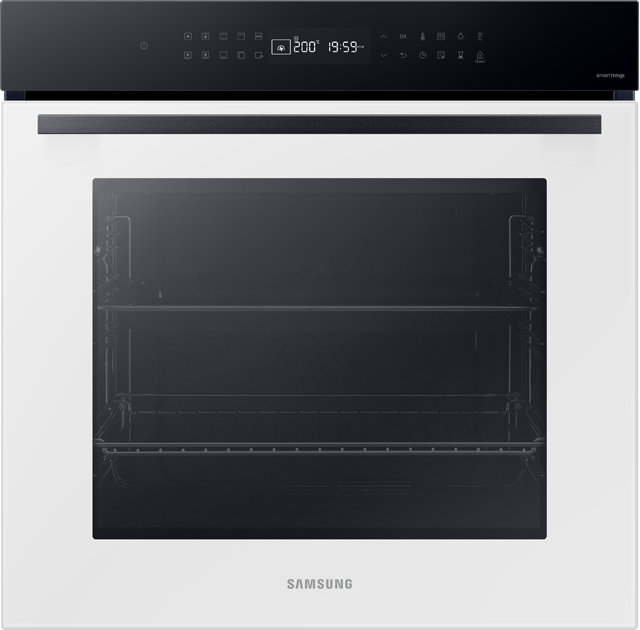 Front piekarnika parowego Samsung Natural Steam NV7B4040VAW w kolorze alabastrowej bieli. Urządzenie można kupić w sklepie Media Expert. Front piekarnika parowego Samsung Natural Steam NV7B4040VAW w kolorze alabastrowej bieli. Urządzenie można kupić w sklepie Media Expert.