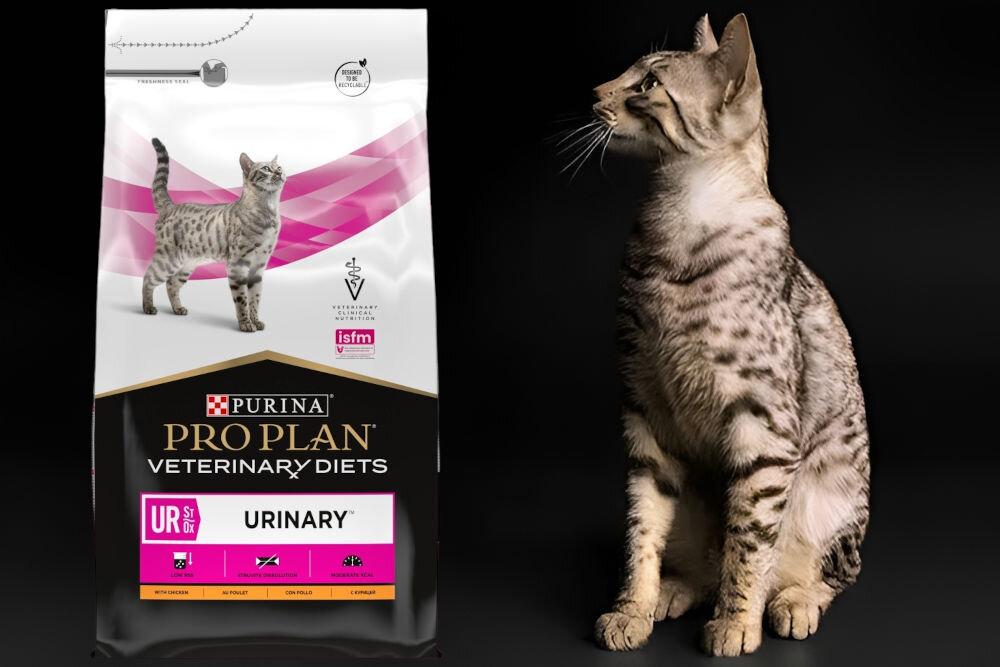 Karma dla kota PURINA Pro Plan Veterinary Diets Feline UR St/Ox Urinary 350 g dodatki analiza