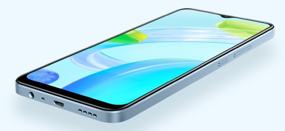 Smartfon REALME C30 ekran bateria aparat procesor ram pamięć pojemność rozdzielczość zdjęcia filmy opis dane cechy blokady system łączność wifi bluetooth obudowa szkło odporność porty muzyka transfer sieć przekątna matryca waga czujniki