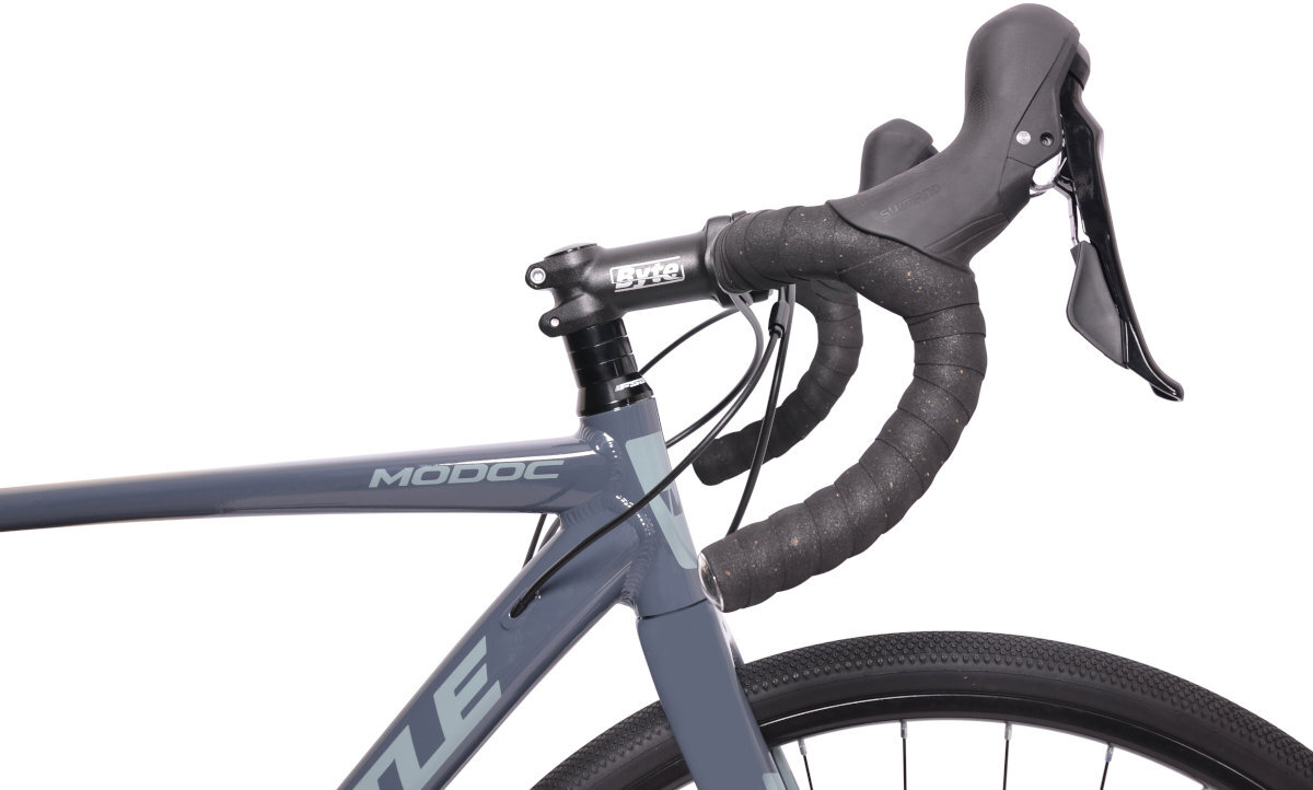 Rower gravel WHISTLE Modoc M20 28 cali męski Grafitowy