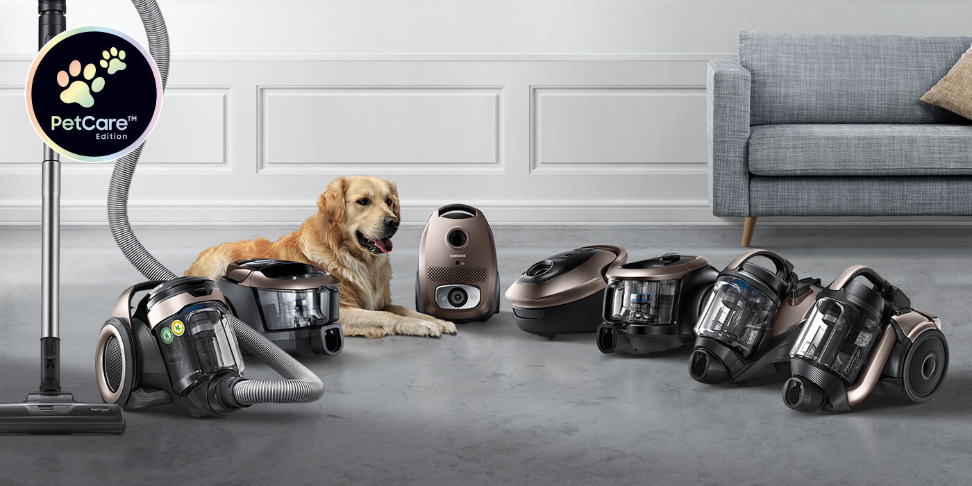 Linia Pet Care, do której należy odkurzacz VC079HNJGGD, powstała specjalnie z myślą o posiadaczach zwierząt Linia Pet Care, do której należy odkurzacz VC079HNJGGD, powstała specjalnie z myślą o posiadaczach zwierząt