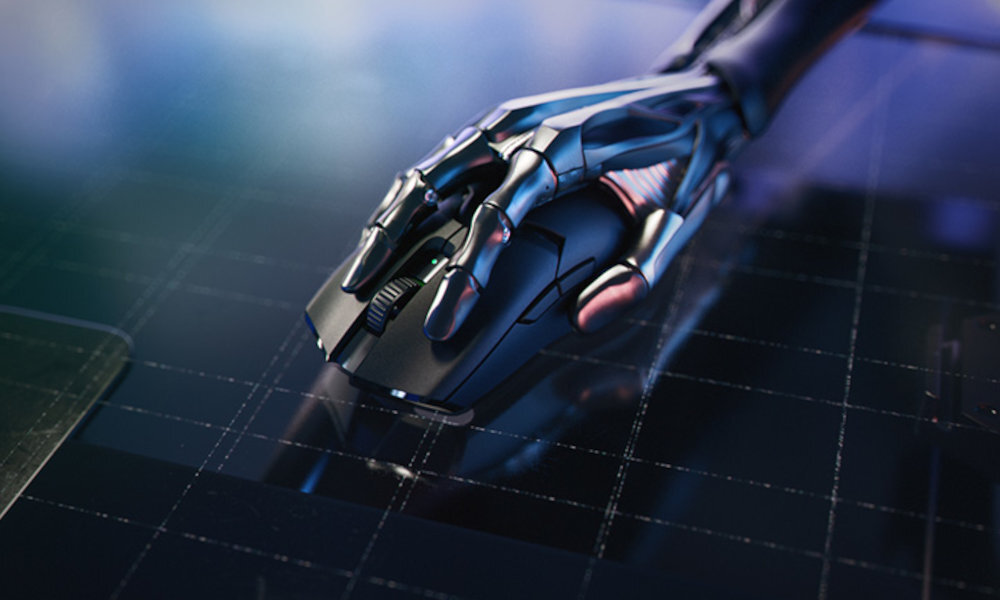 RAZER-DEATHADDER-V3 Pro Czarny-front-skos